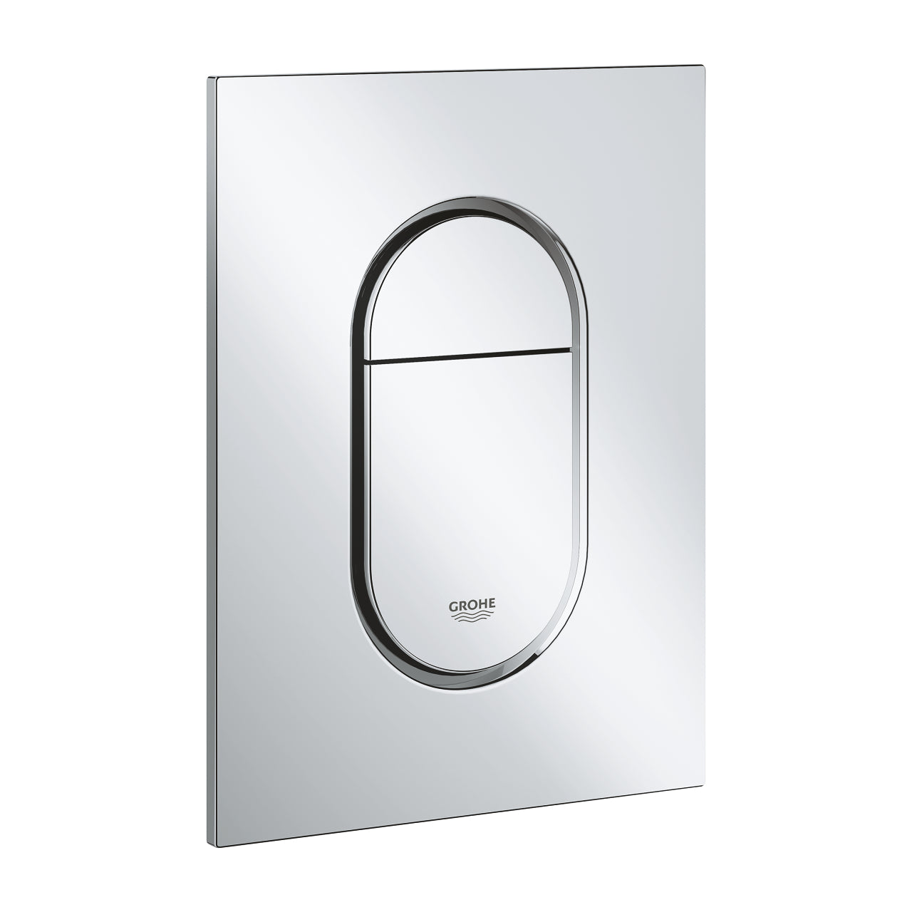 ARENA COSMO SMALL PUSH PLATE 130 X 172MM CHROME