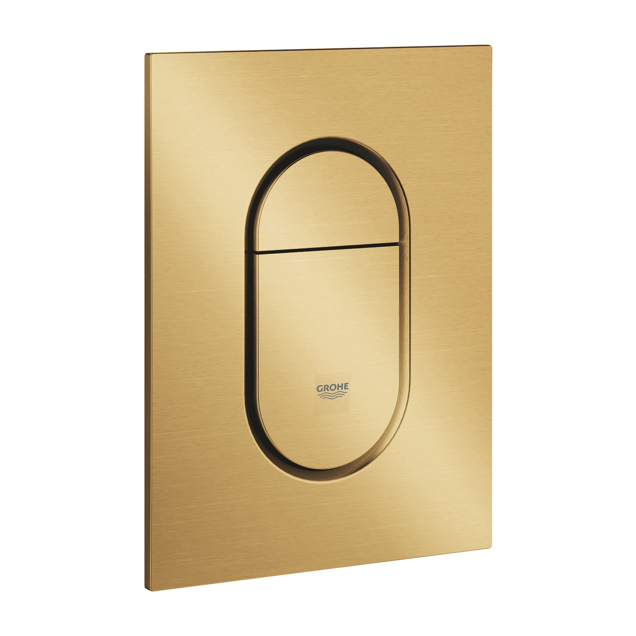 ARENA COSMO SMALL PUSH PLATE 130 X 172MM BRUSHED COOL SUNRISE