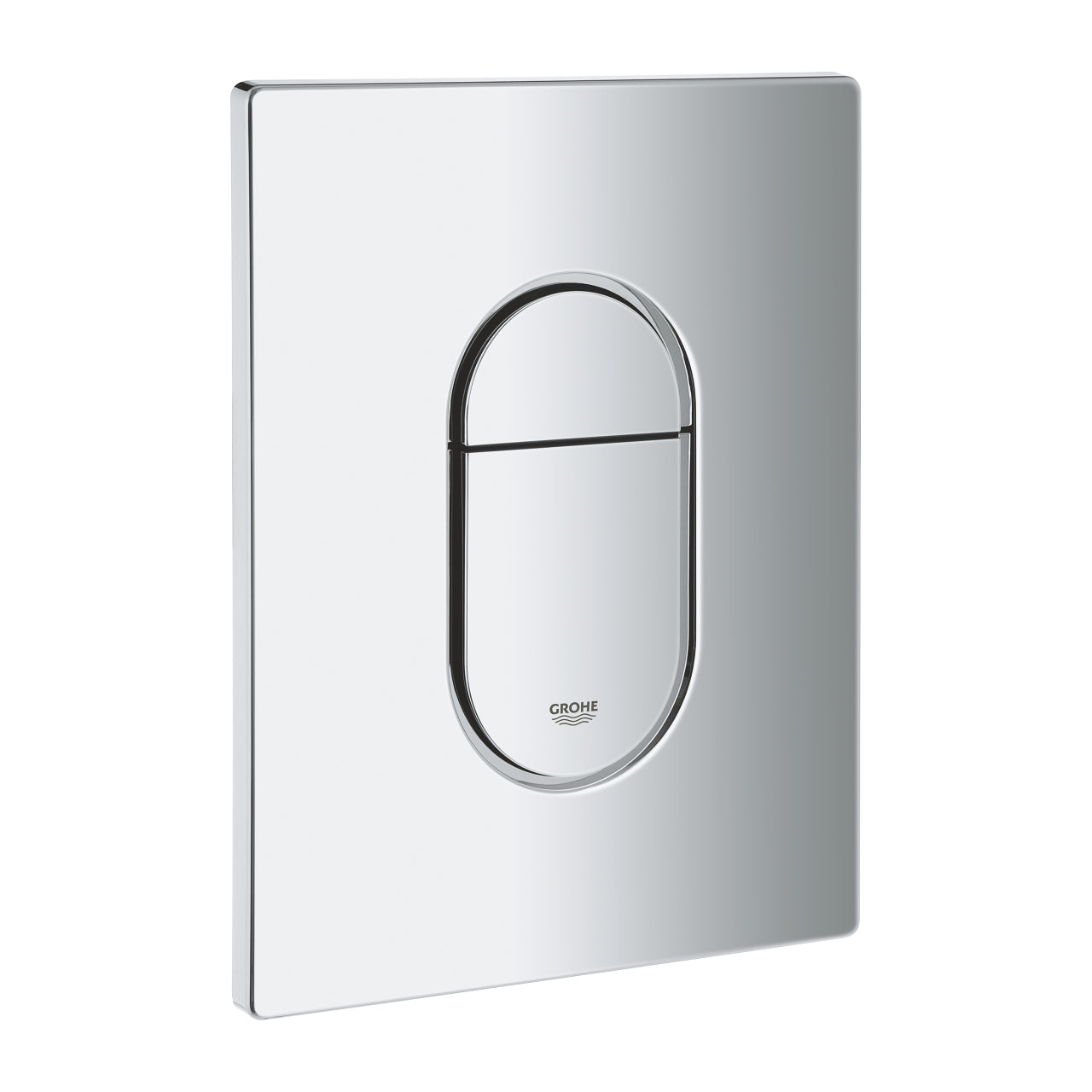 ARENA COSMO LARGE PUSH PLATE 159 X 197MM CHROME