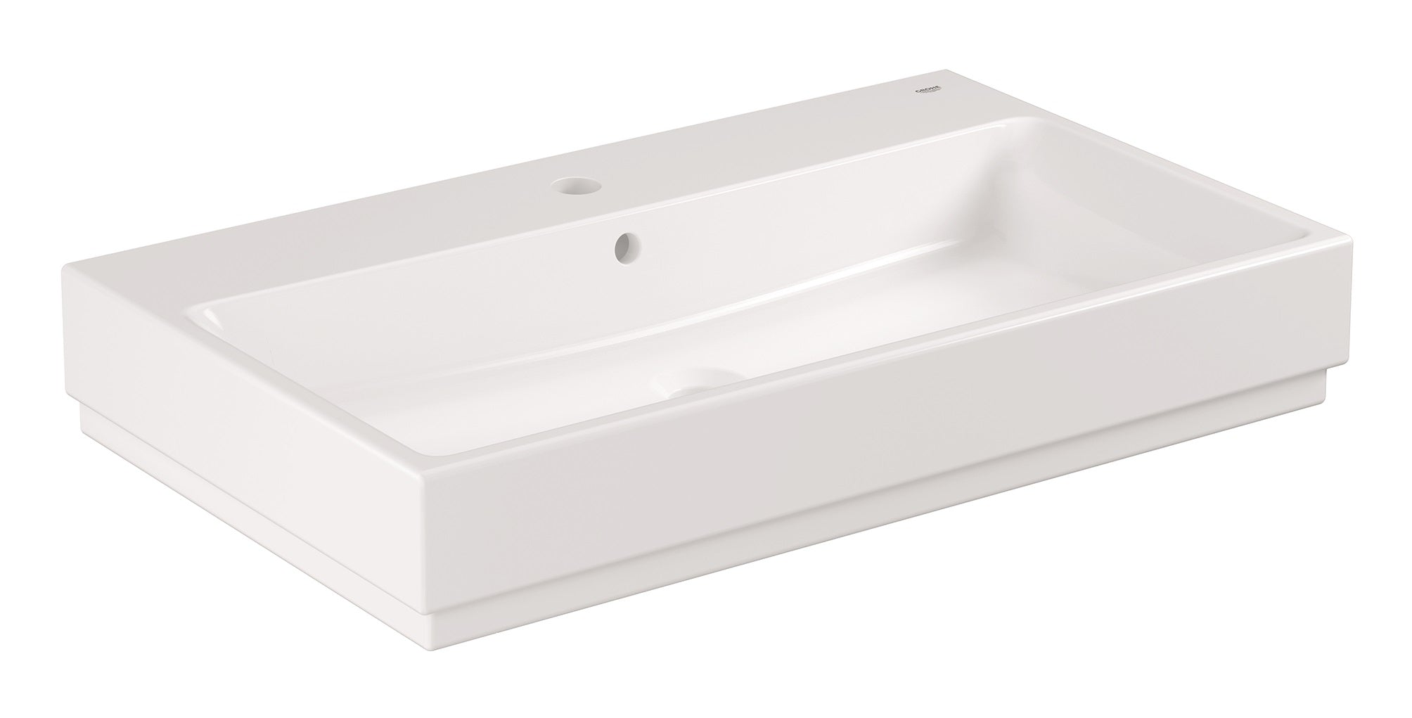 CUBE CERAMIC VESSEL BASIN 80