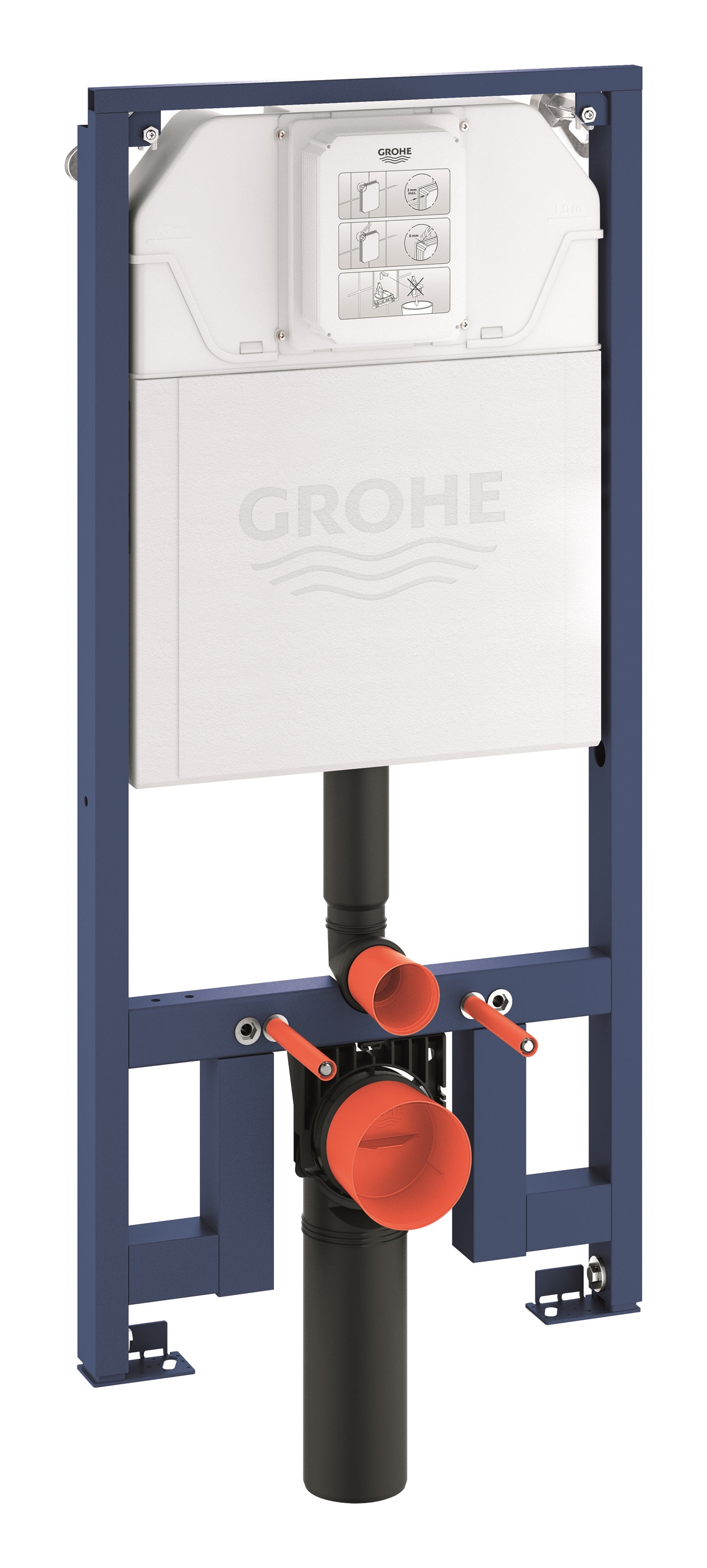GROHE RAPID SL 90MM INWALL CISTERN FULL FRAME