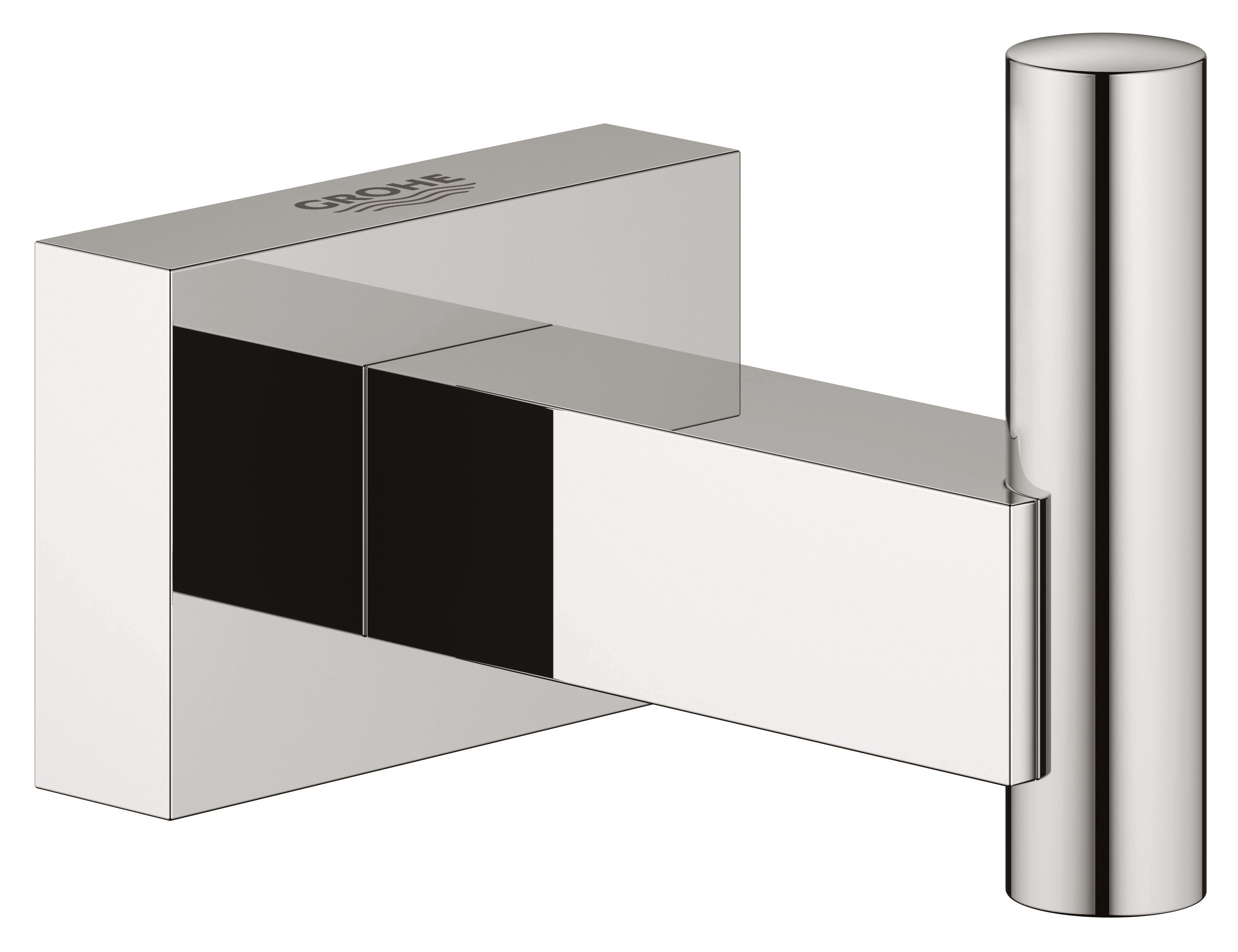 ESSENTIALS CUBE ROBE HOOK CHROME