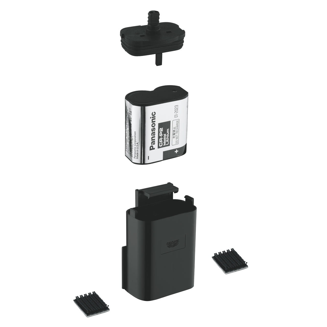 BATTERY HOUSING WITH BATTERY