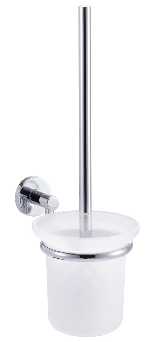 CONCEPT ROUND TOILET BRUSH CHROME