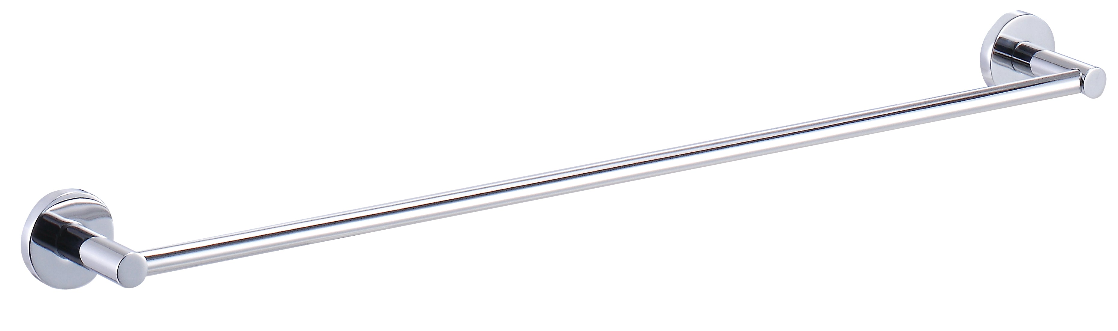 CONCEPT ROUND TOWEL RAIL 600MM CHROME