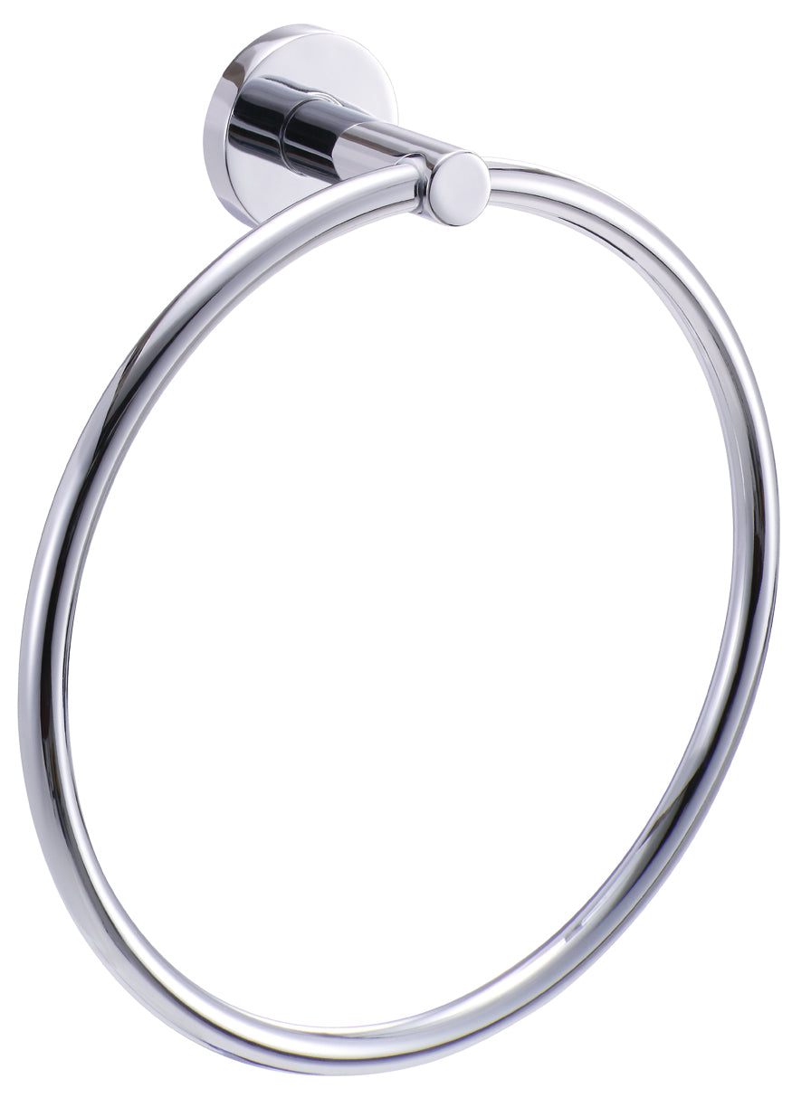 CONCEPT ROUND TOWEL RING CHROME