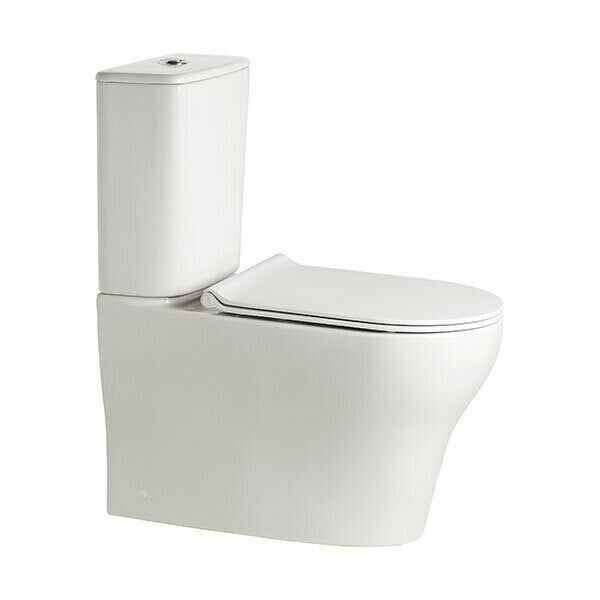 CYGNET HYGIENE RIMLESS OVERHEIGHT SQUARE CISTERN CC BTW SUITE - BOTTOM INLET