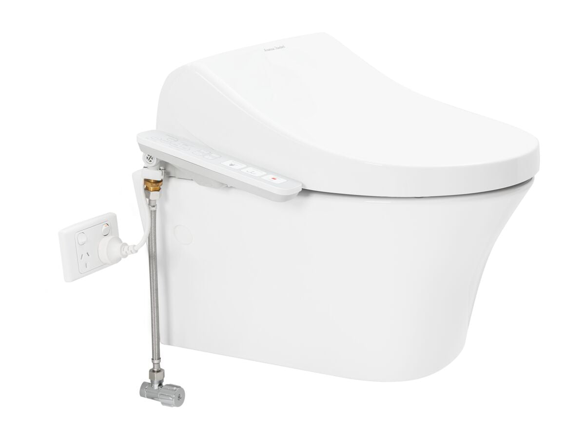SIGNATURE WALL HUNG PAN WITH SPALET ELETRONIC BIDET SEAT