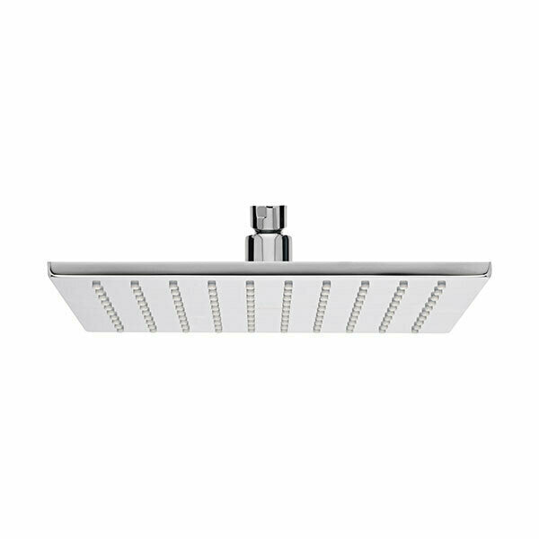 CYGNET RAIN HEAD SHOWER SQUARE 250MM CHROME