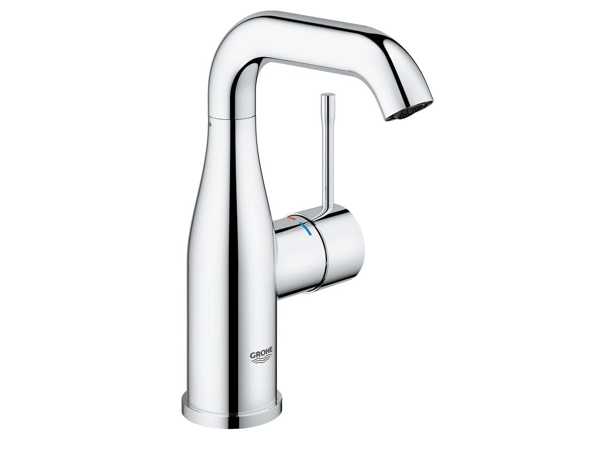 ESSENCE NEW GOOSE NECK BASIN MIXER CHROME