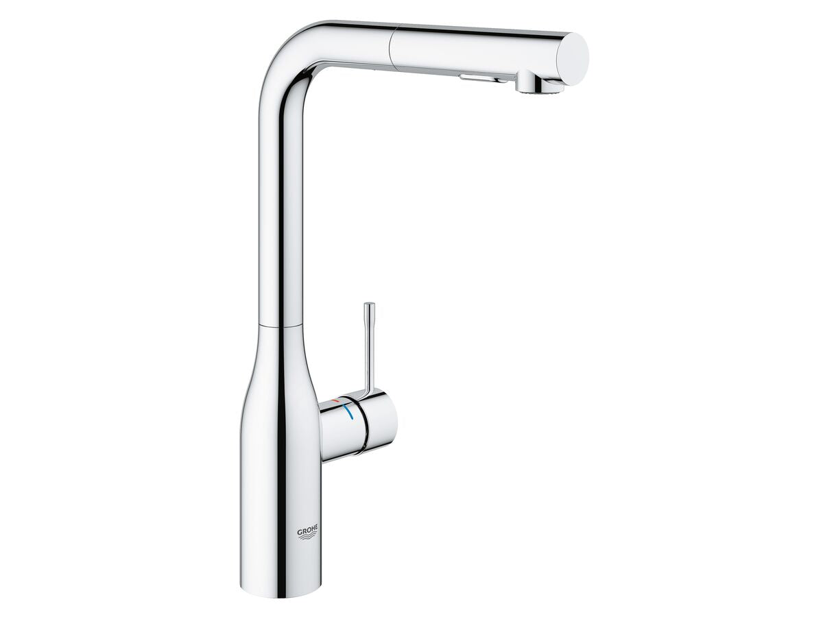 ESSENCE NEW KITCHEN MIXER WITH PULL-OUT SPRAY CHROME