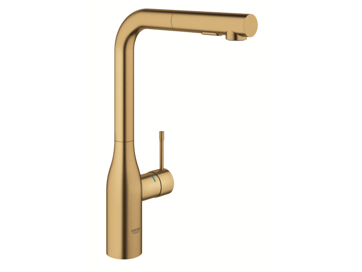 ESSENCE NEW KITCHEN MIXER WITH PULL-OUT SPRAY BRUSHED COOL SUNRISE