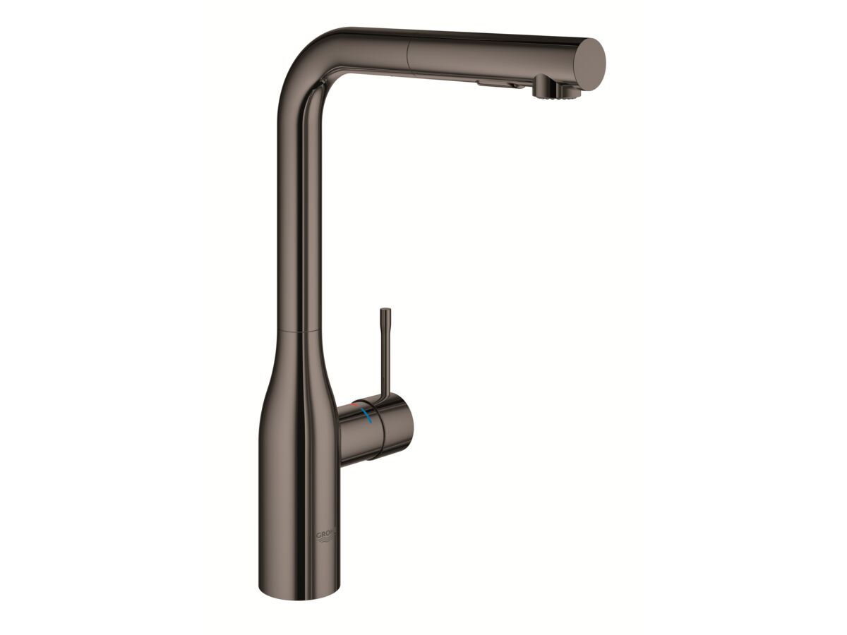 ESSENCE NEW KITCHEN MIXER WITH PULL-OUT SPRAY HARD GRAPHITE