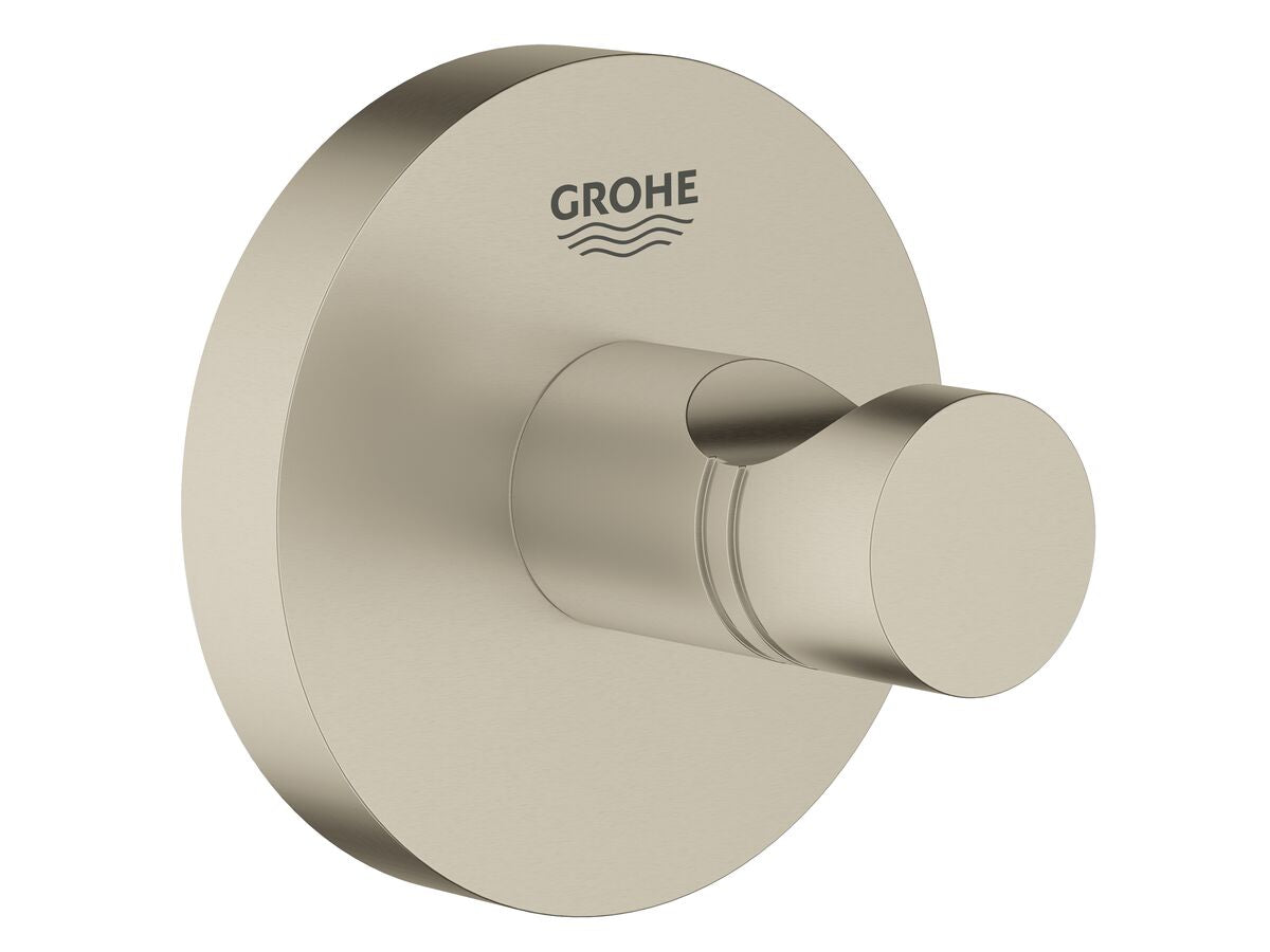 ESSENTIALS ROBE HOOK BRUSHED NICKEL