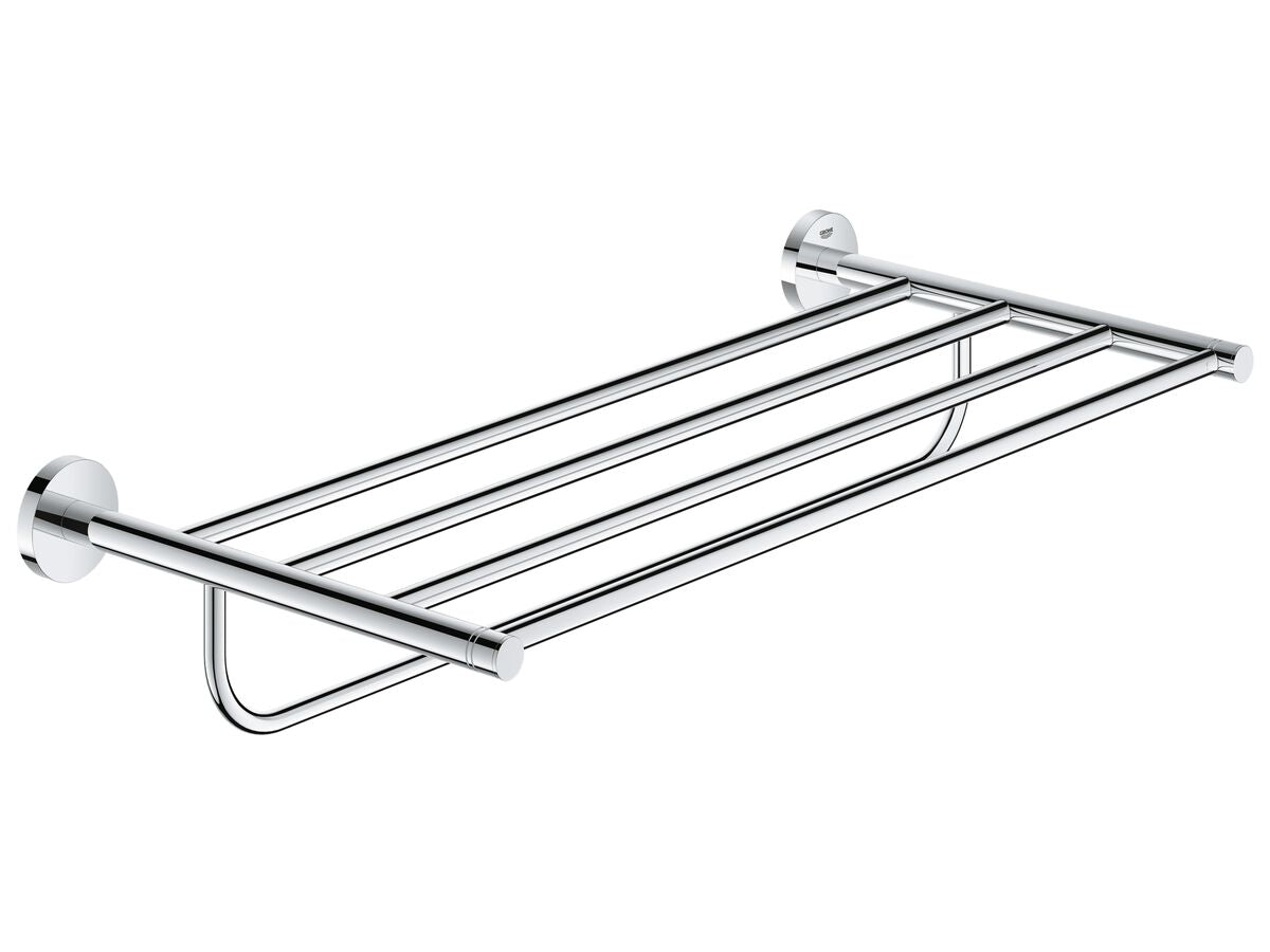 ESSENTIALS TOWEL RACK 600MM
