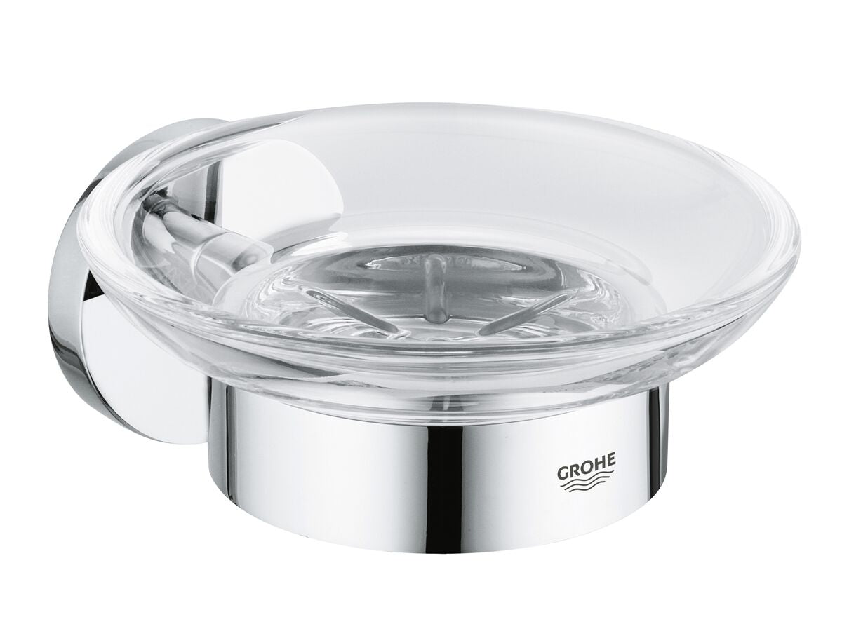 ESSENTIALS SOAP DISH CHROME