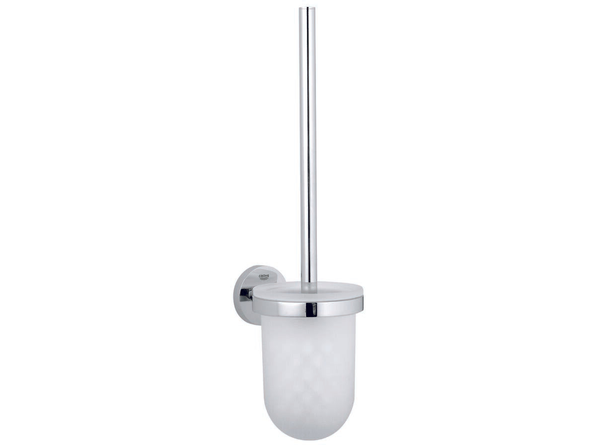 ESSENTIALS TOILET BRUSH SET CHROME