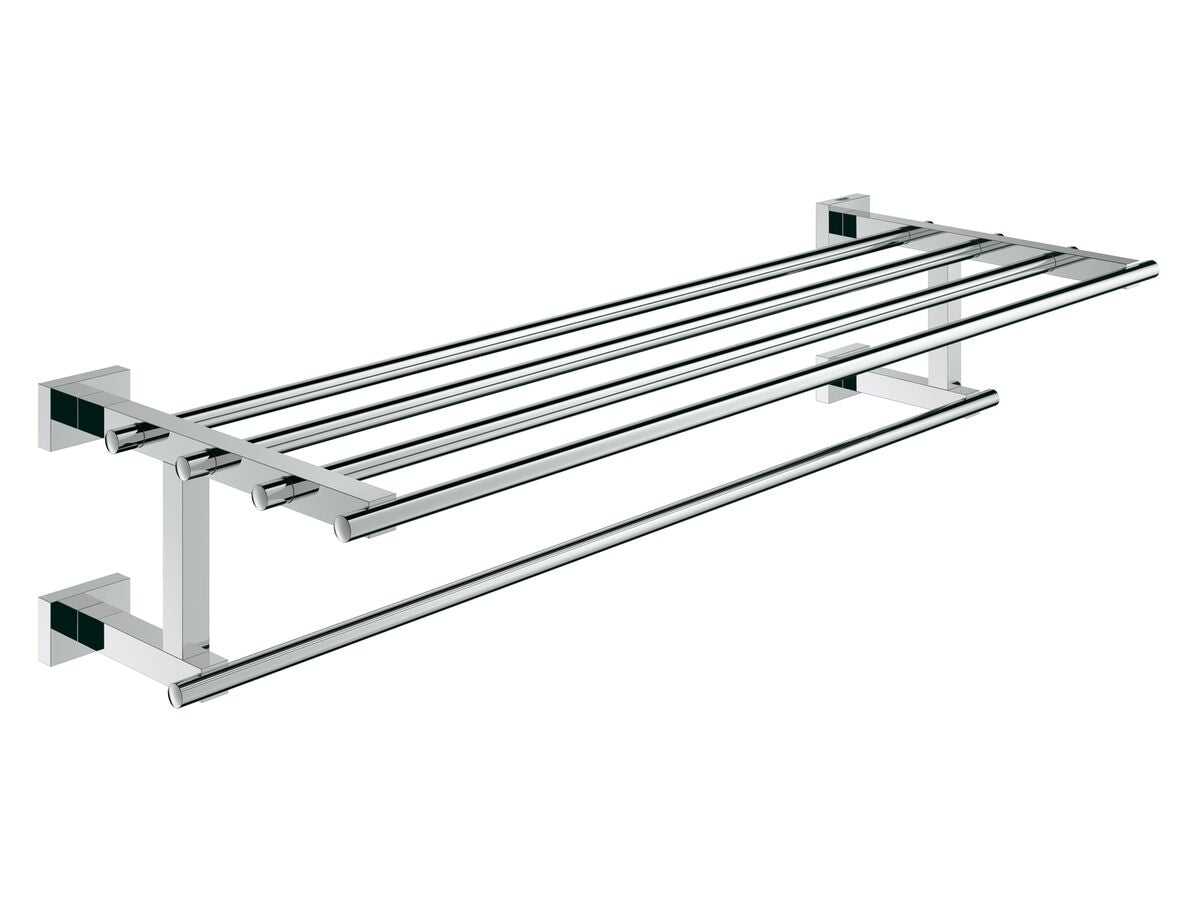 ESSENTIALS CUBE TOWEL RACK 600MM