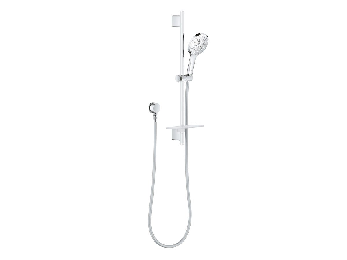 RAINSHOWER SMARTACTIVE SLIDE SHOWER ROUND CHROME