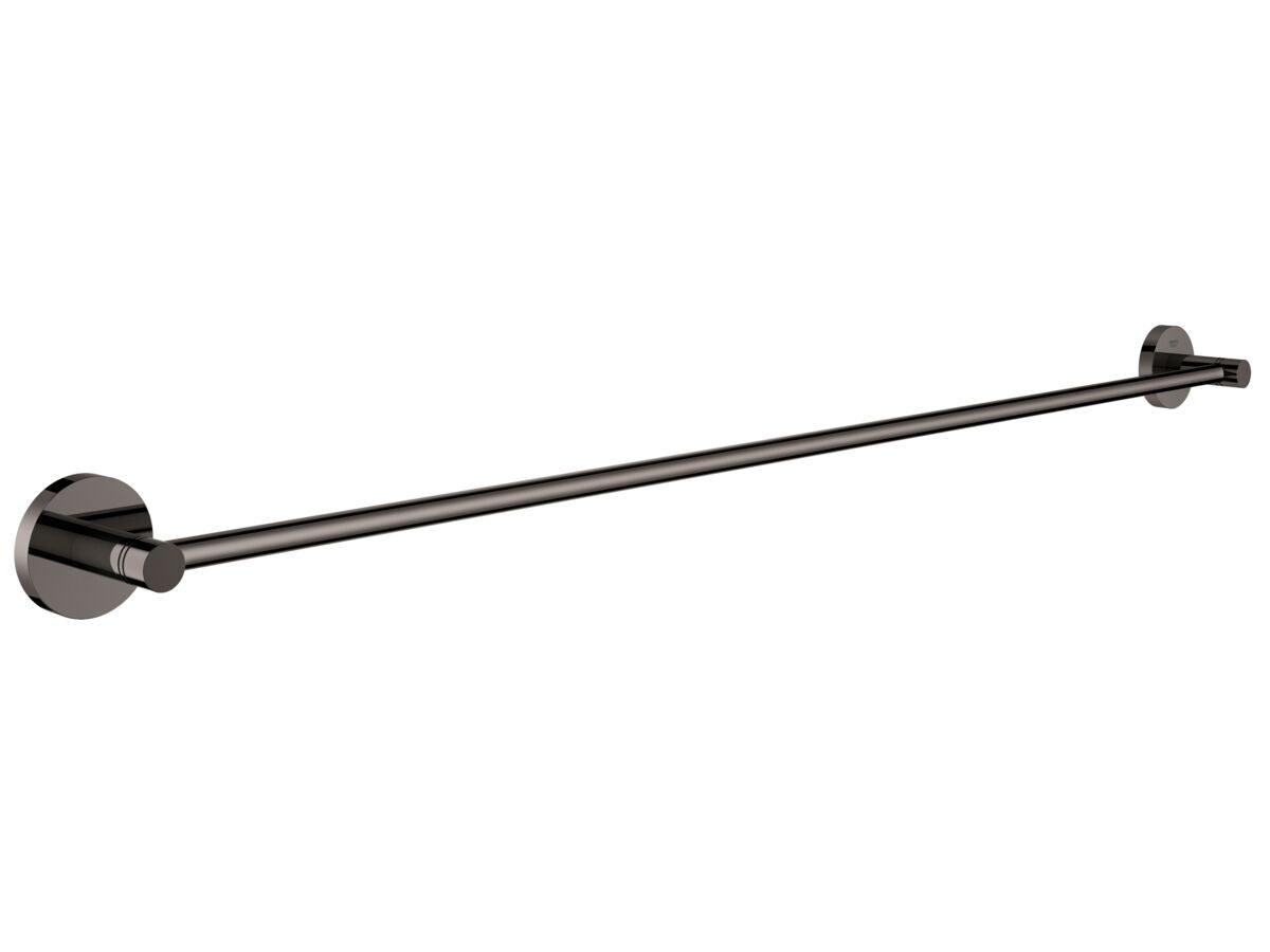 ESSENTIALS TOWEL RAIL 800MM HARD GRAPHITE