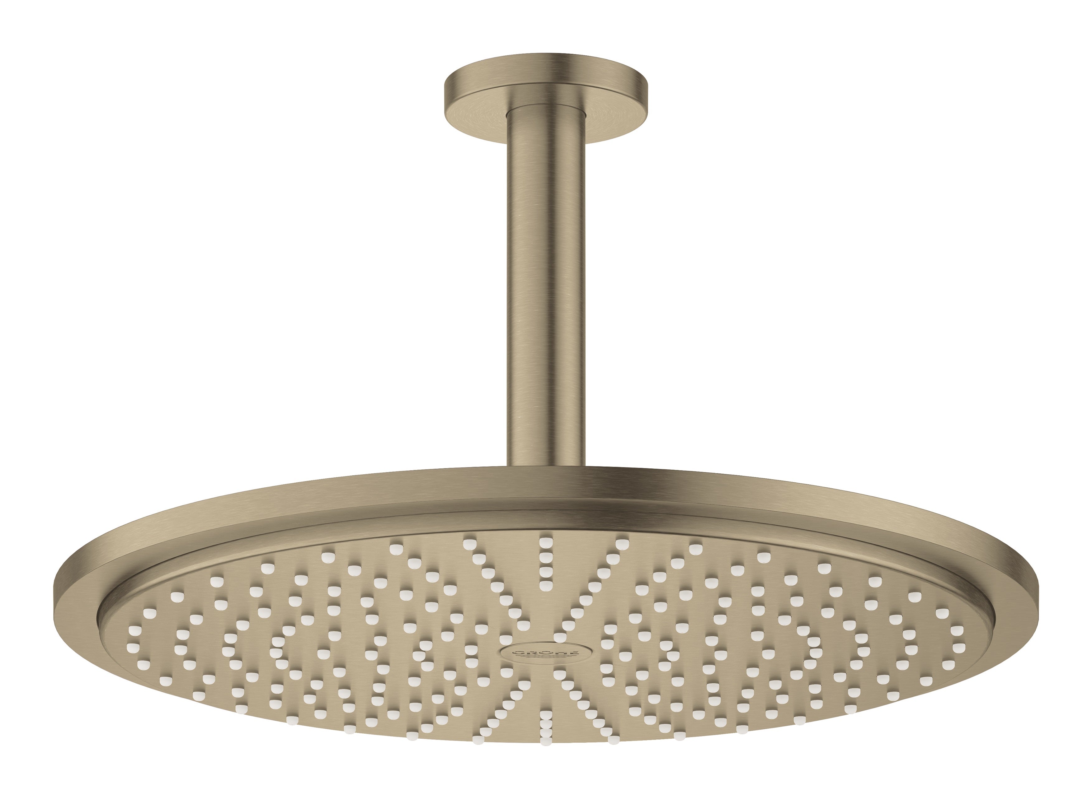 RAINSHOWER COSMO RAIN HEAD CEILING 310 BRUSHED NICKEL